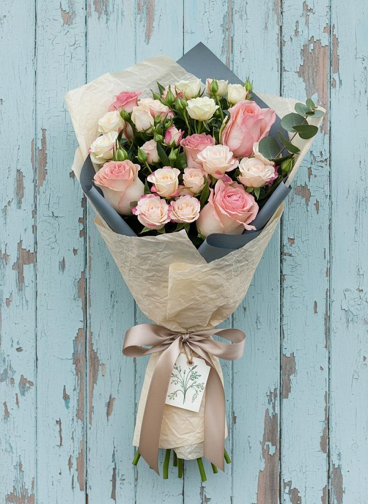 Букет цветов из: Розы в Борках