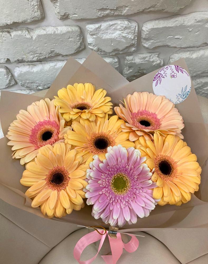 Букет цветов из: Герберы в Борках