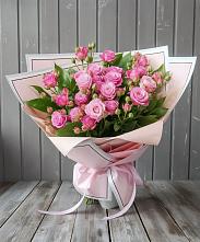 Букет Розовый кустик #REPLACE_PRED# Борках
