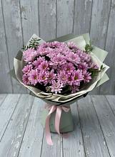 Букет цветов из:  Хризантемы #REPLACE_PRED# Борках