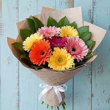 Букет цветов из:  Герберы в Борках