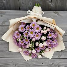 Букет цветов из:  Розы и Хризантемы #REPLACE_PRED# Борках