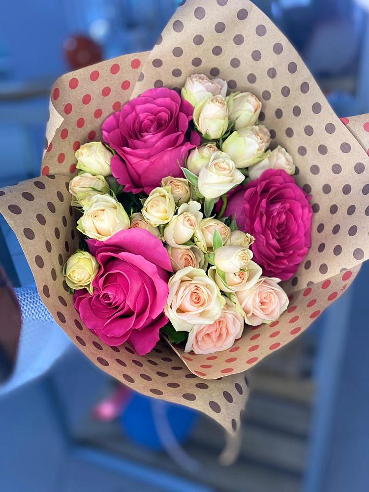 Букет цветов из: Розы в Борках