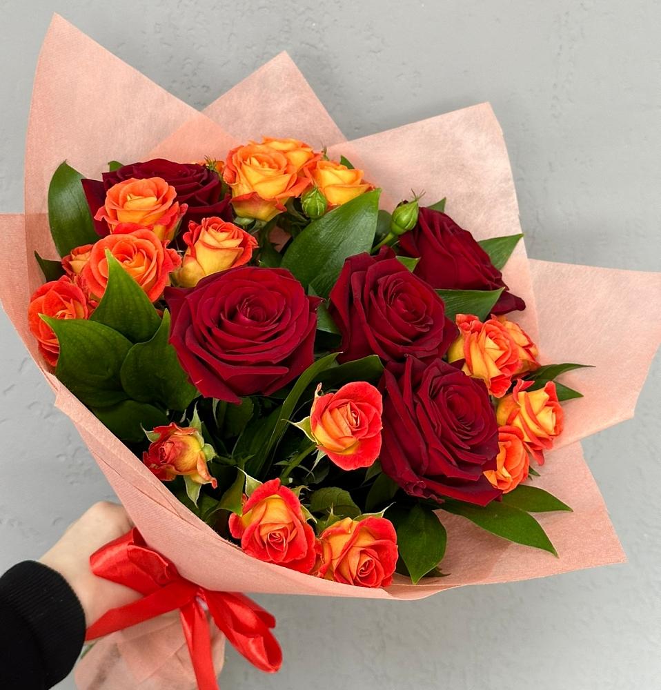 Букет Любовь и восторг в Борках