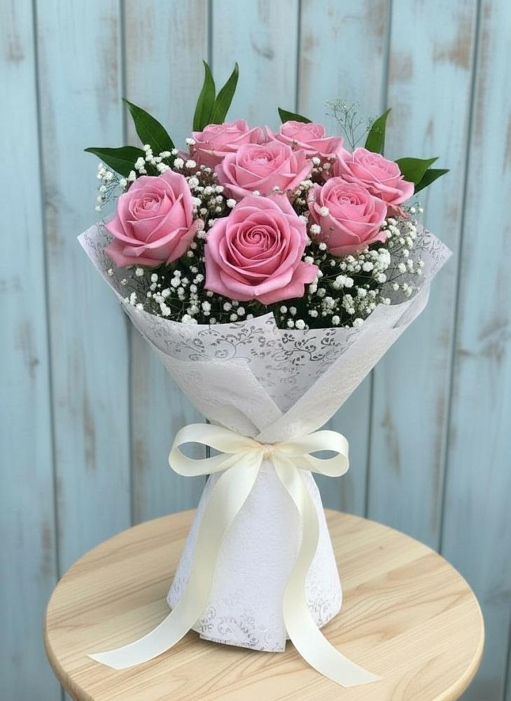 Букет цветов из: Розы в Борках