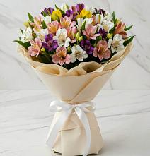 Букет цветов из:  Альстромерии в Борках