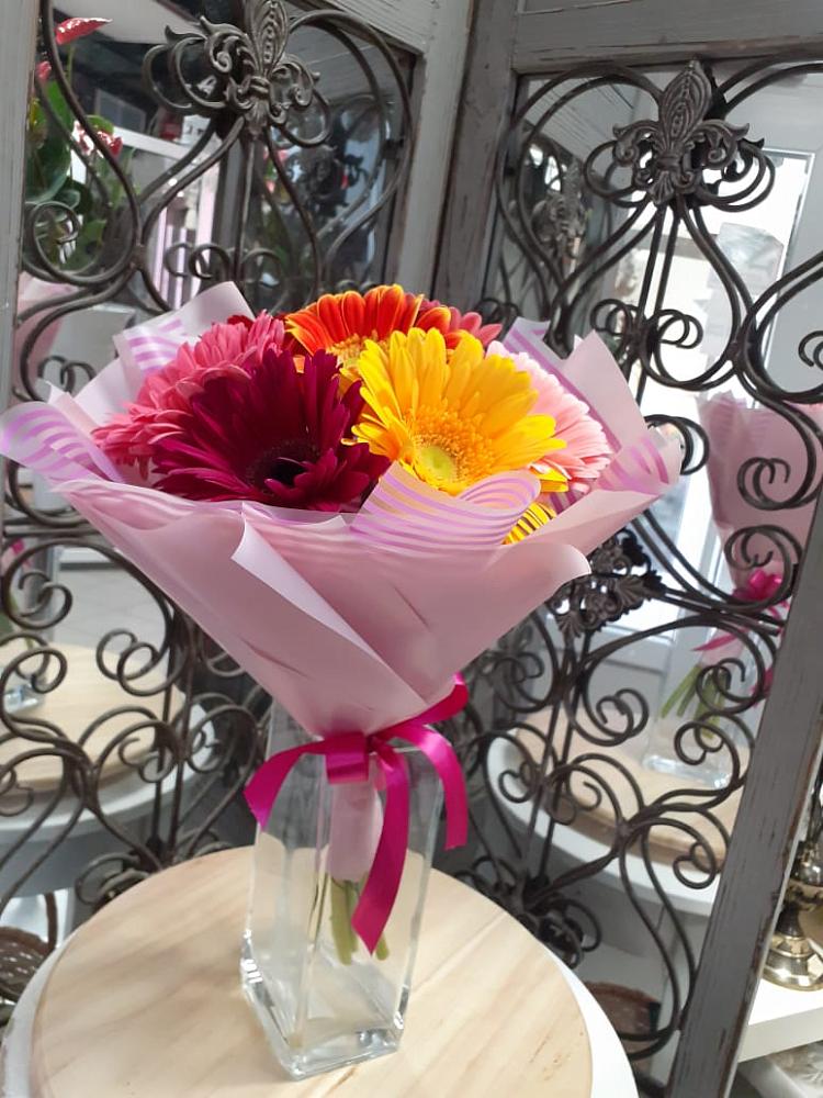 Букет цветов из: Герберы в Борках