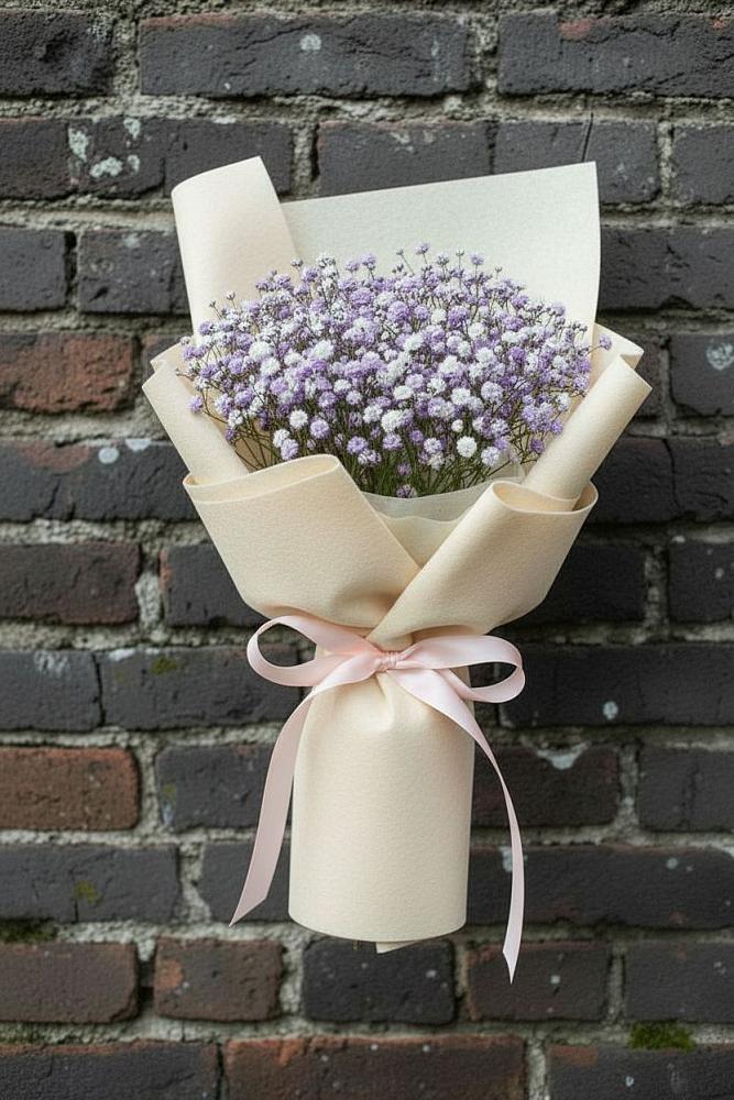 Букет цветов из: Гипсофила в Борках