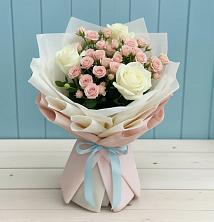 Букет цветов из:  Розы в Борках