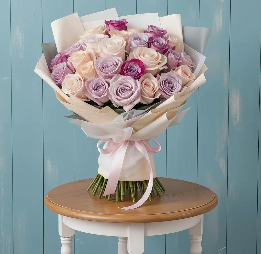 Букет цветов из: Розы в Борках