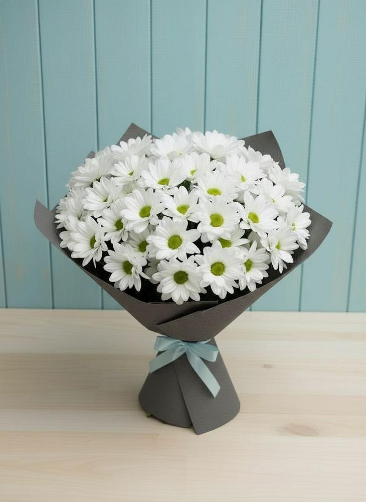 Букет цветов из: Хризантемы в Борках