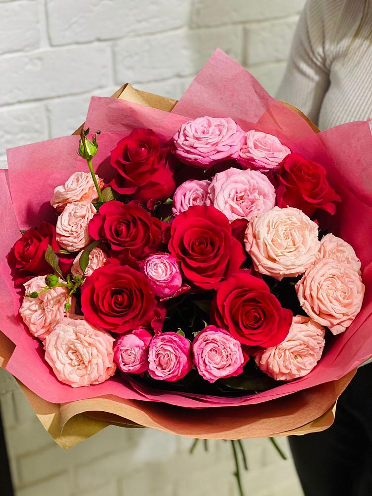 Букет цветов из: Розы в Борках