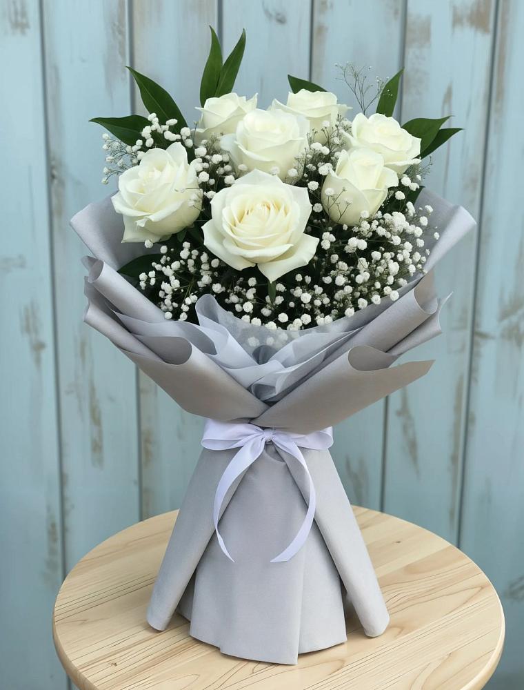 Букет цветов из: Розы в Борках