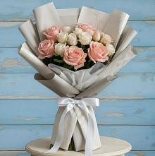 Букет цветов из:  Розы #REPLACE_PRED# Борках