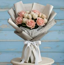 Букет цветов из:  Розы в Борках