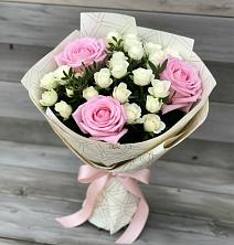Букет цветов из:  Розы в Борках