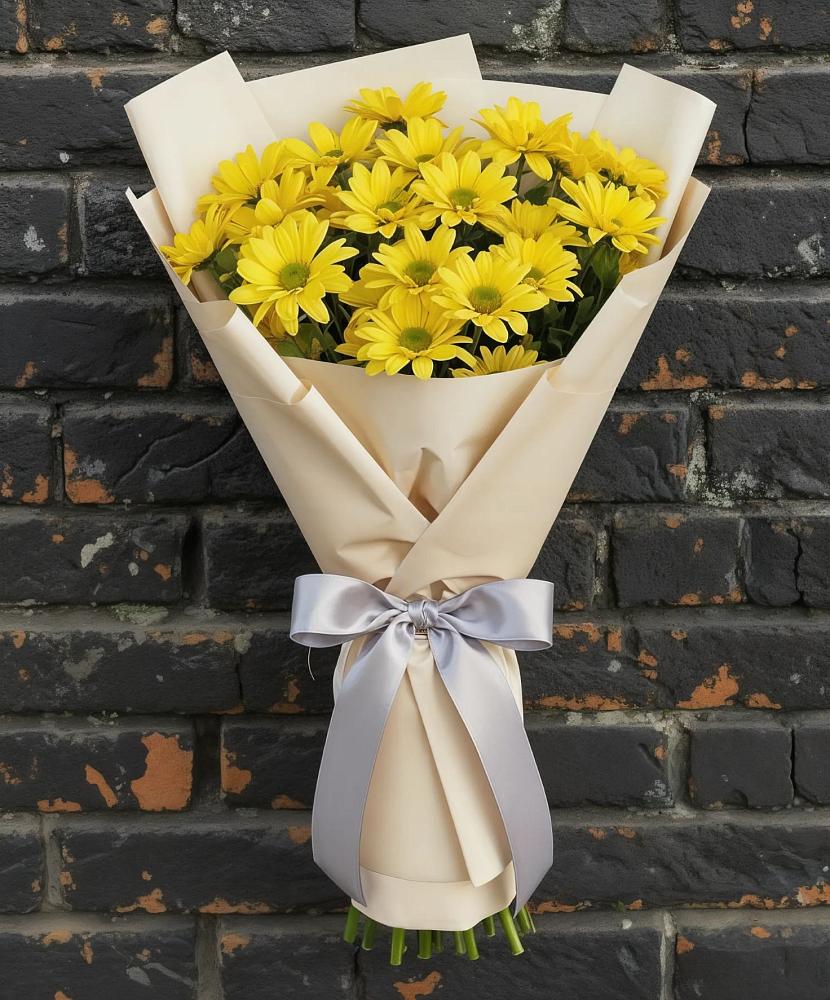 Букет цветов из: Хризантемы в Борках