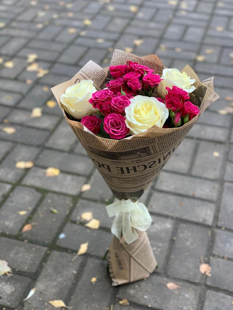 Букет цветов из: Розы в Борках