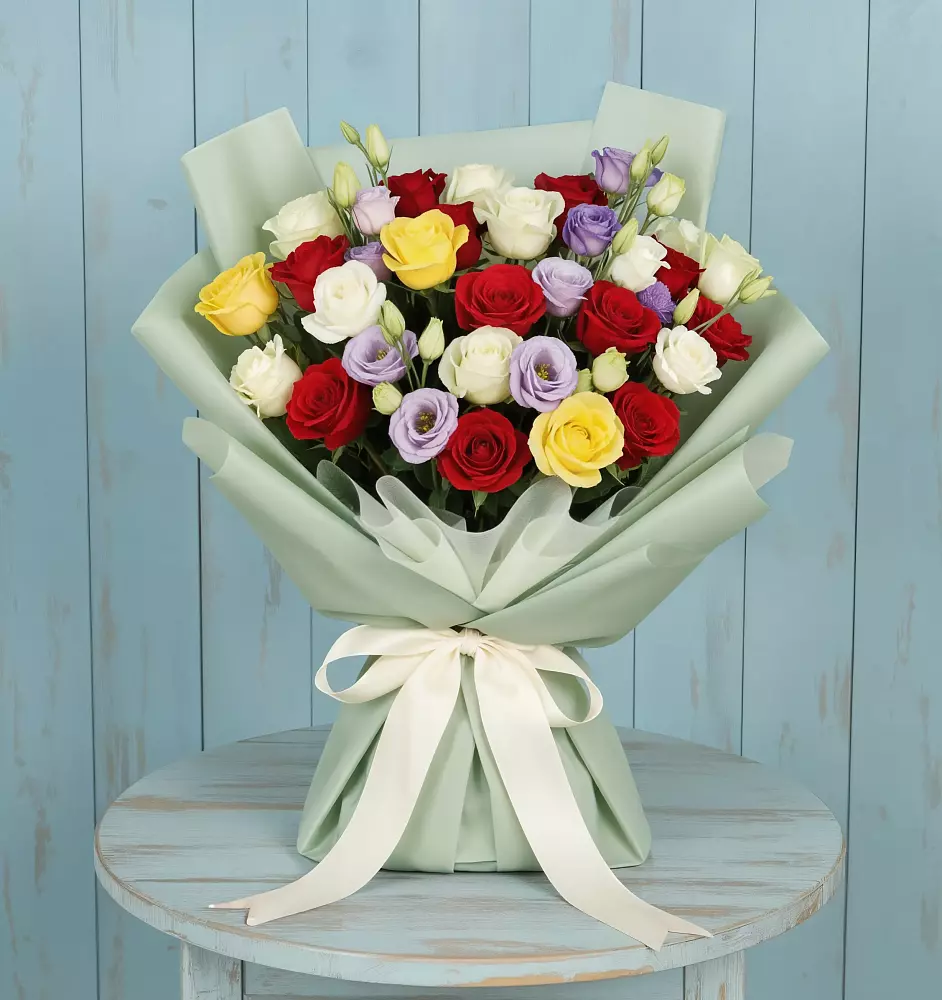 Букет цветов из: Розы в Борках