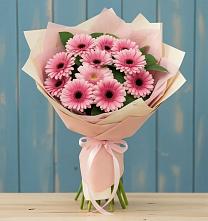 Букет цветов из:  Герберы в Борках