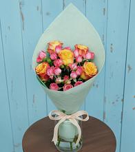 Букет цветов из:  Розы в Борках