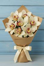 Букет цветов из:  Орхидеи и Розы в Борках