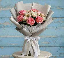 Букет цветов из:  Розы в Борках